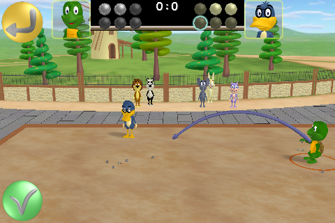 Screenshot Petanque Toons 3D Screenshot Petanque Toons 3D